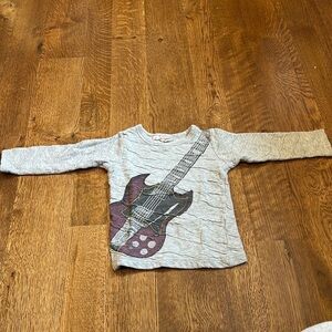 Bit’Z Kids Boys Long Sleeve Tee Grey and Red Size 3-4 Years Old